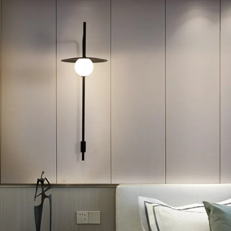 Sleek Orbit Wall Lamp