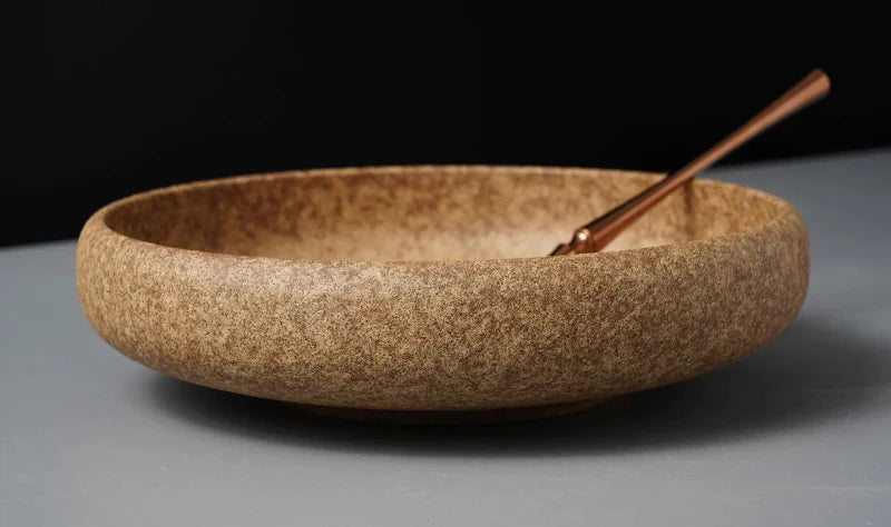 Soot Ceramic Deep Plate