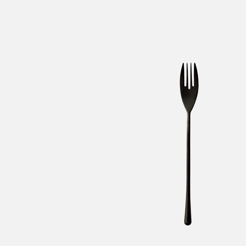 Stein Black Finish Stainless Steel Flatware