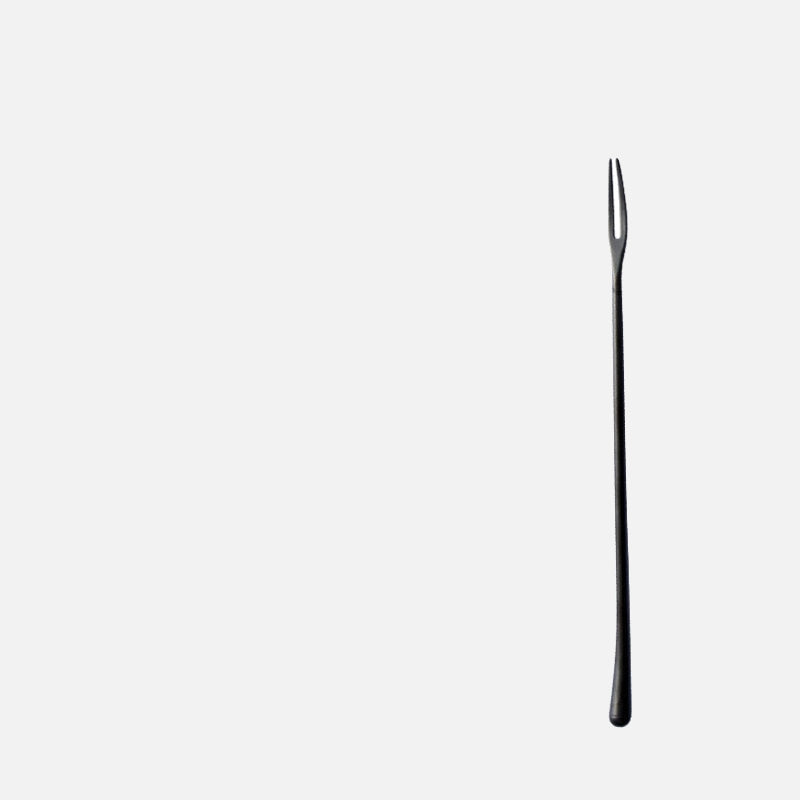 Stein Black Finish Stainless Steel Flatware