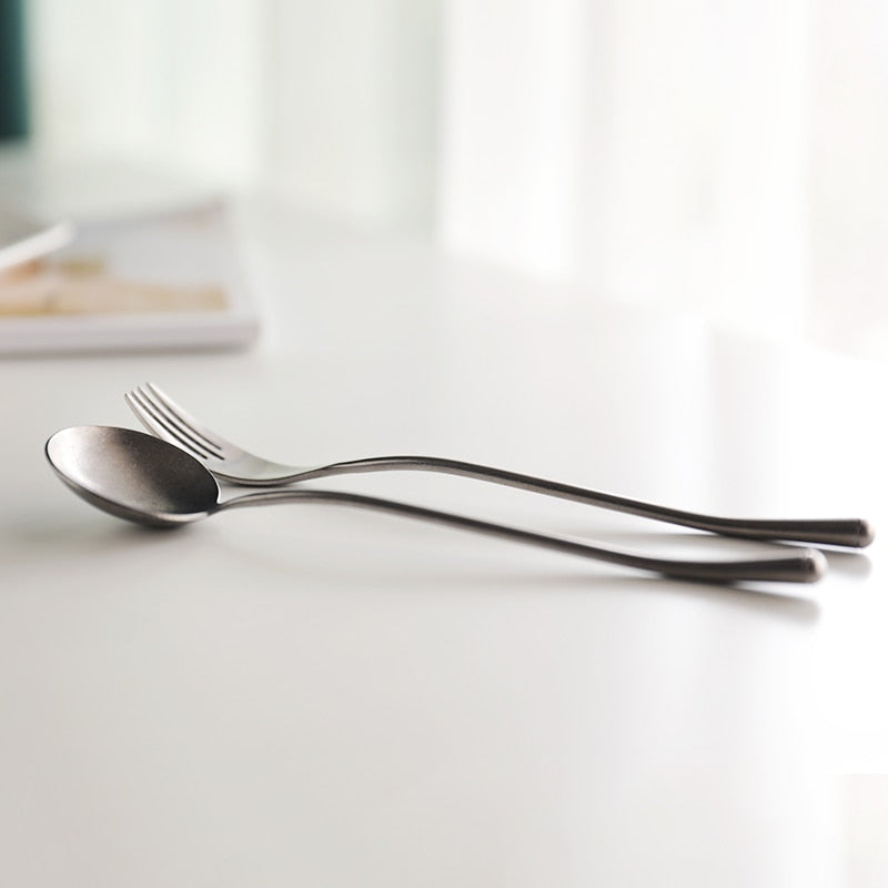 Stein Vintage Finish Stainless Steel Flatware