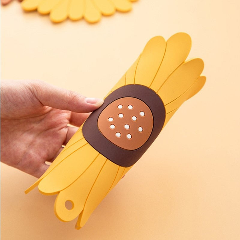 Sunflower Shape Coffee Coaster
