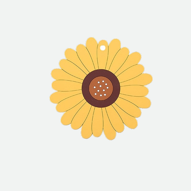 Sunflower Shape Coffee Coaster
