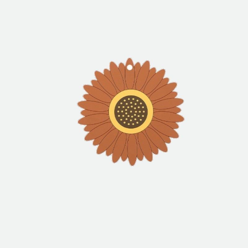 Sunflower Shape Coffee Coaster