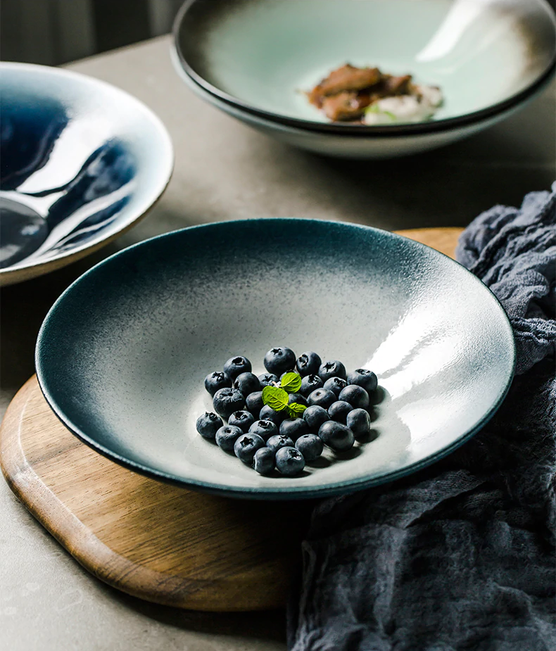 Tropical Lagoon Ceramic Porcelain Bowl