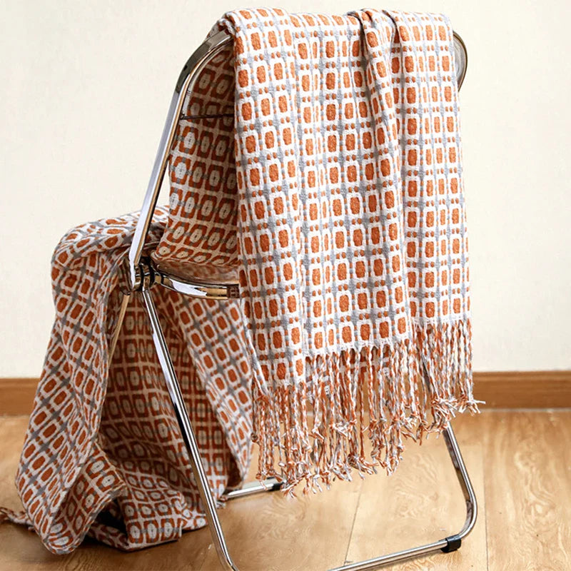 Vintage Summer Knit Throw