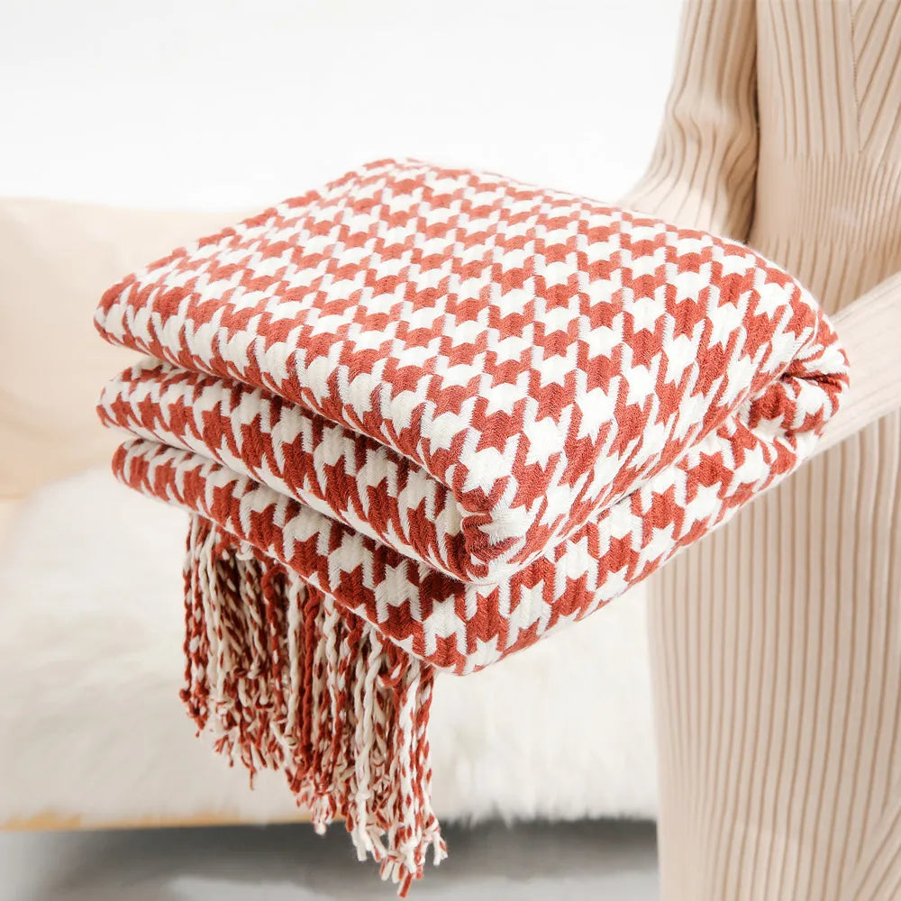 Vintage Summer Knit Throw