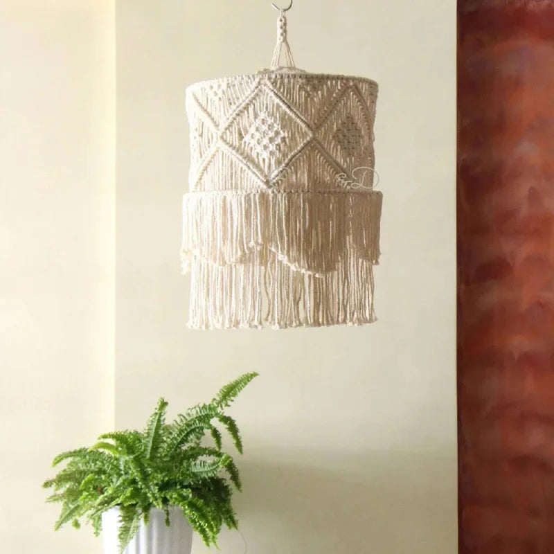 Wall Hanging Tapestry Lamp