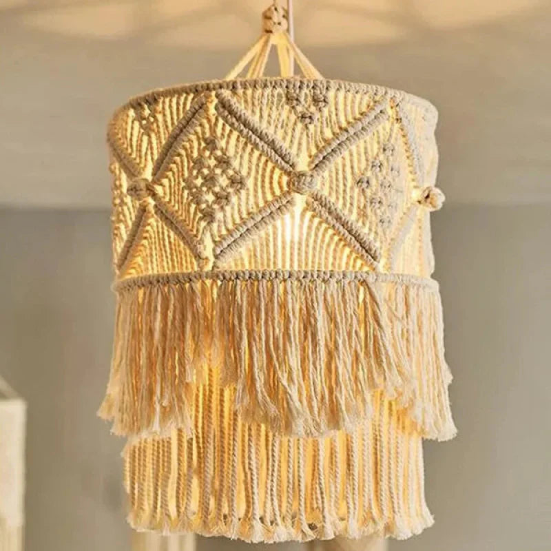 Wall Hanging Tapestry Lamp