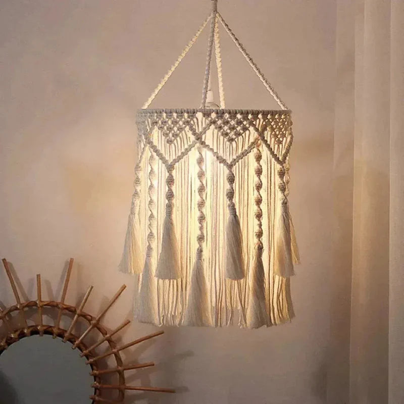 Wall Hanging Tapestry Lamp
