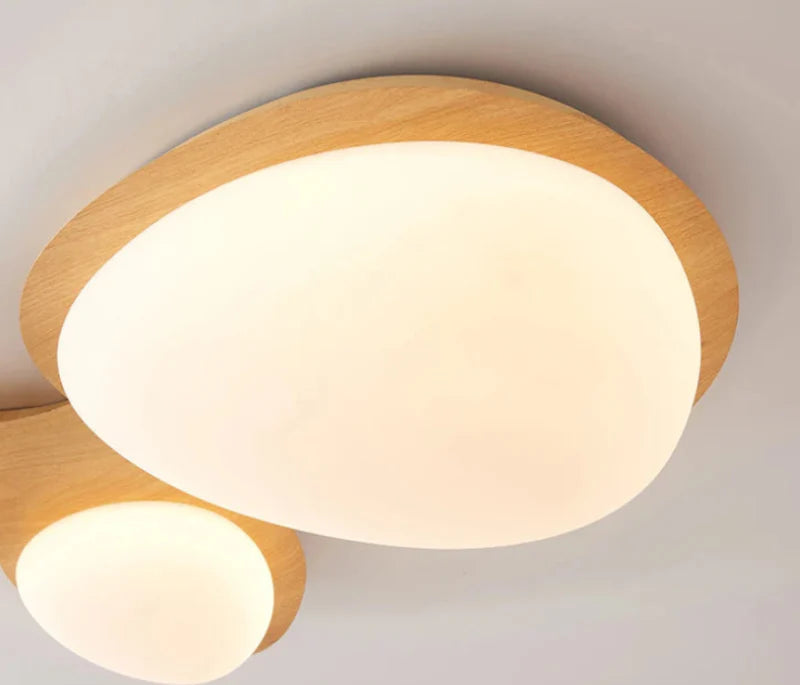 Walnut Nest Ceiling Lamp