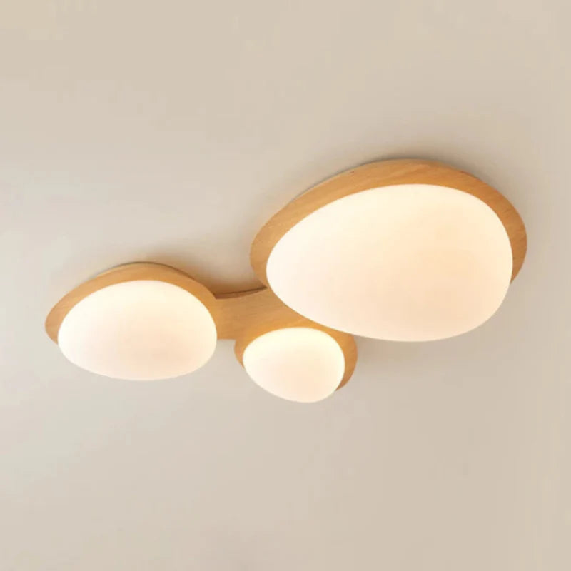 Walnut Nest Ceiling Lamp