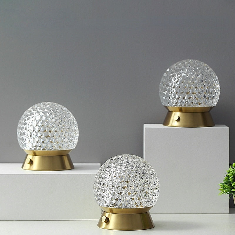 Waltz Sparkle Cordless Table Lamp