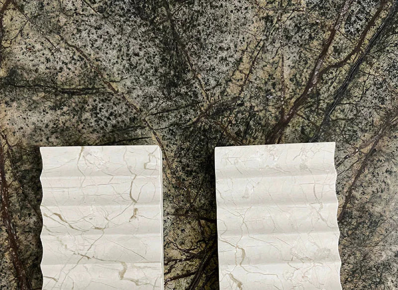 Wave Marble Soap Dish