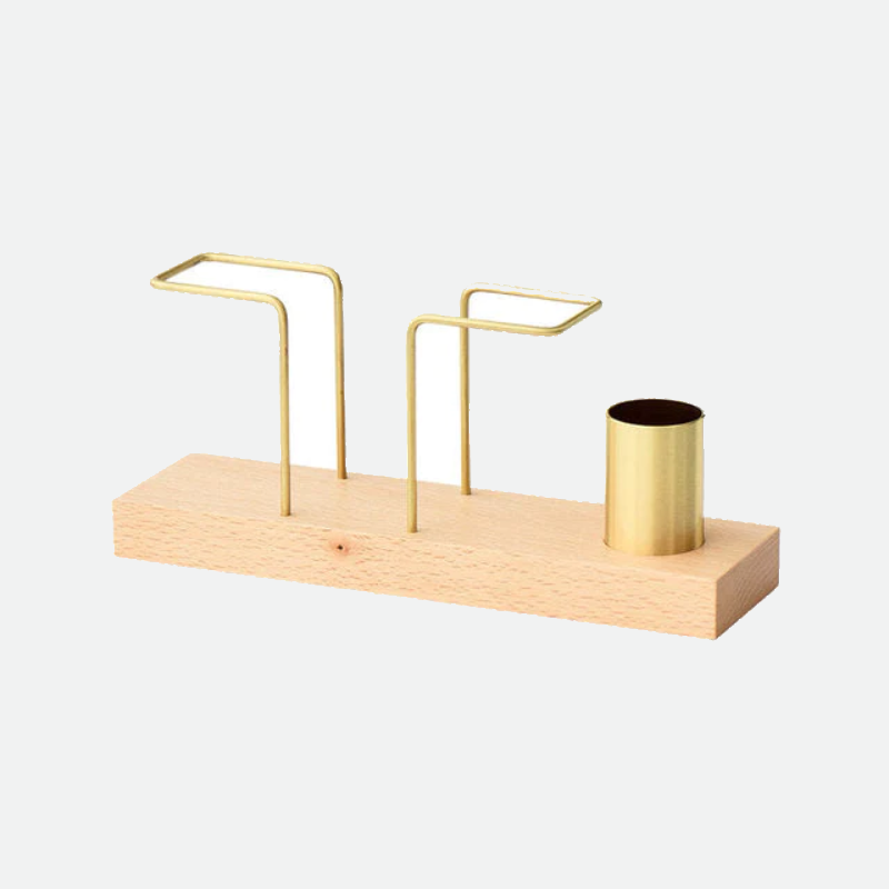 Wood Tissue Organizer