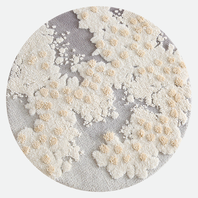 Zeta Abstract Scenic Pattern Wool Rug