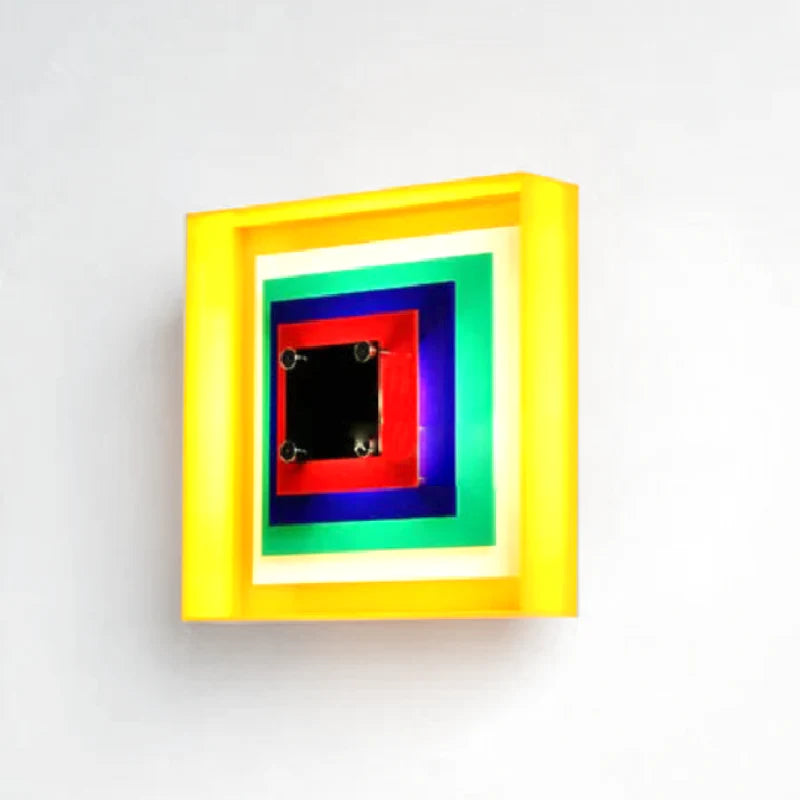 Light Squares Bauhaus Wall Lamp