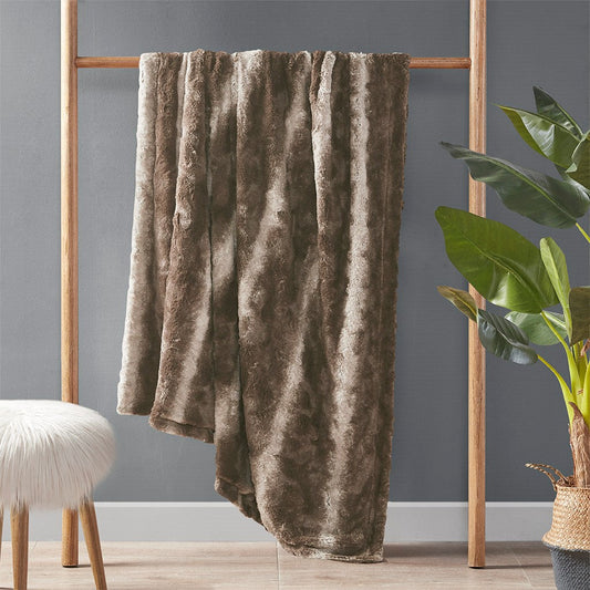 Zuri Oversized Faux Fur Throw