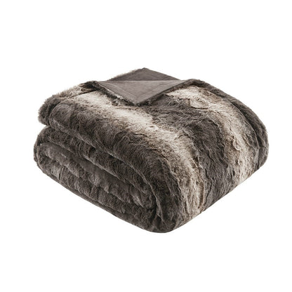 Zuri Oversized Faux Fur Throw
