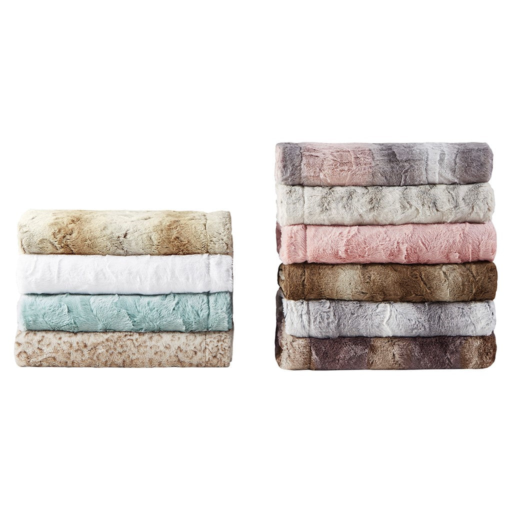 Zuri Oversized Faux Fur Throw