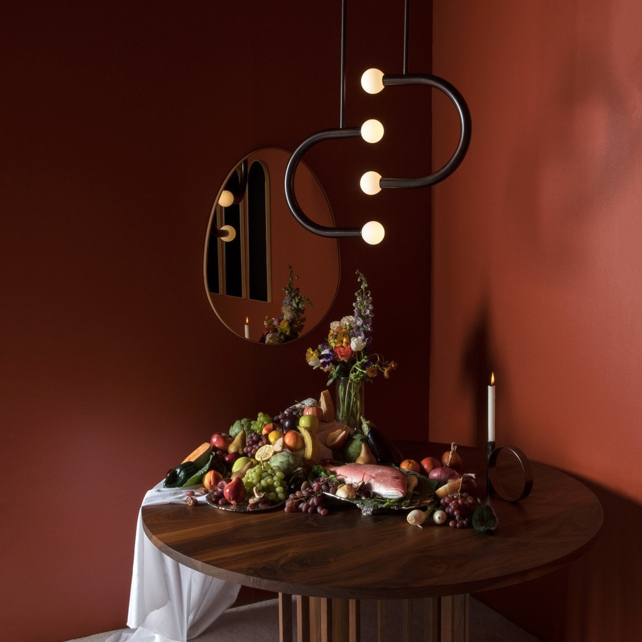 Arched Double Light Series - Pendant Light