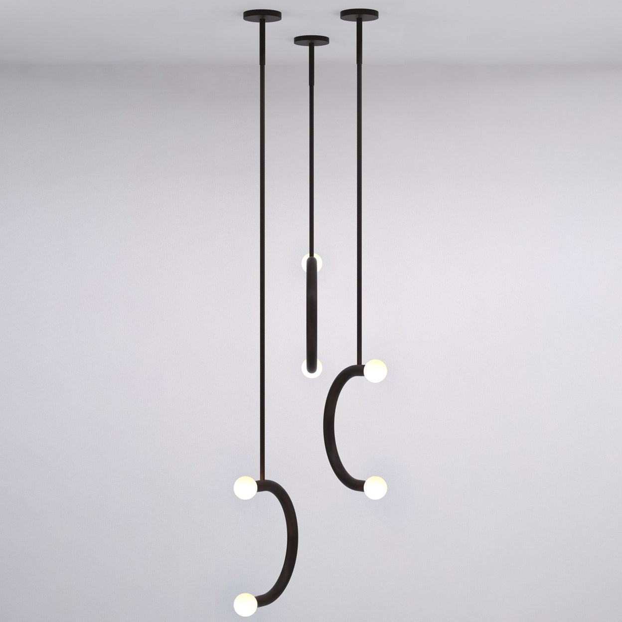 Arched Double Light Series - Pendant Light