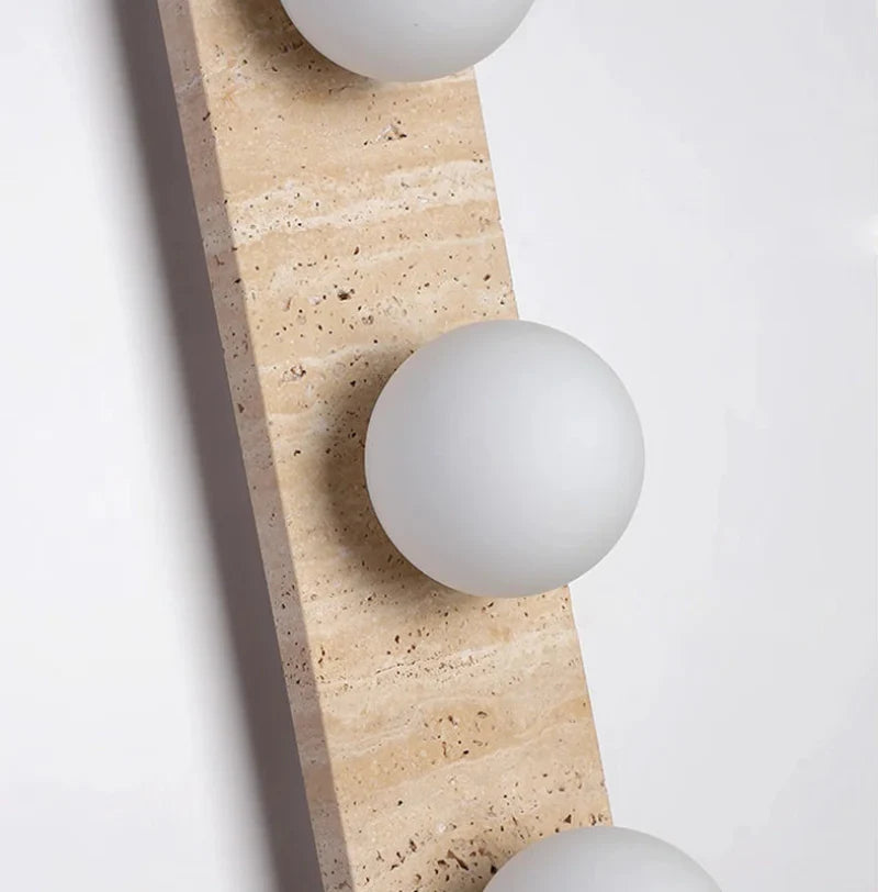Arco Travertine Wall Sconce