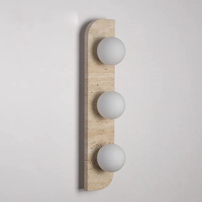 Arco Travertine Wall Sconce