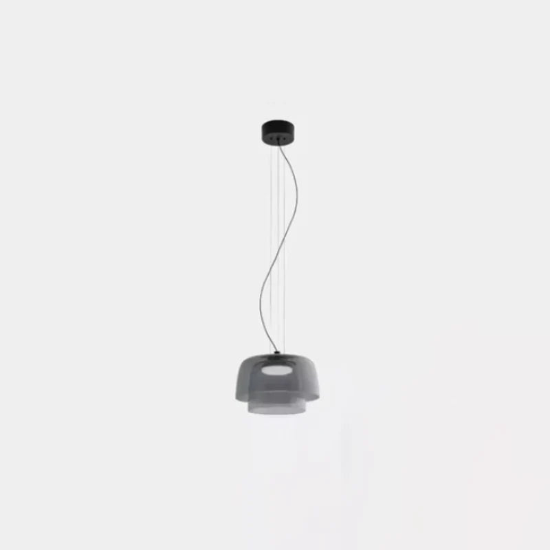 Aurora Layered Glass Pendant Light