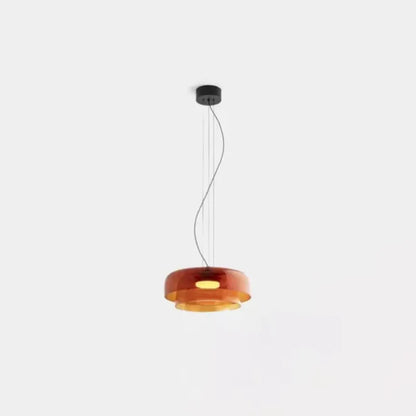 Aurora Layered Glass Pendant Light