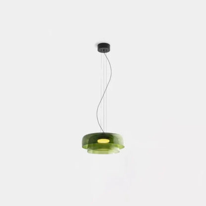 Aurora Layered Glass Pendant Light