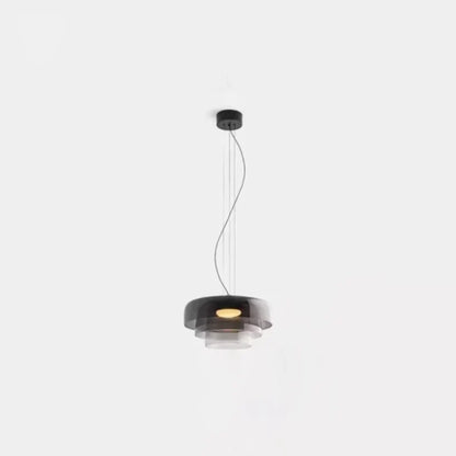 Aurora Layered Glass Pendant Light