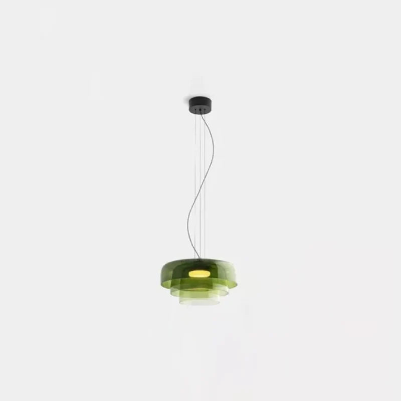 Aurora Layered Glass Pendant Light