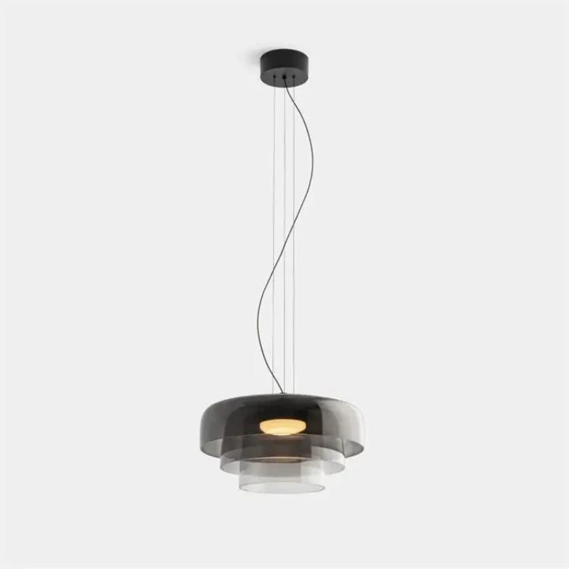 Aurora Layered Glass Pendant Light