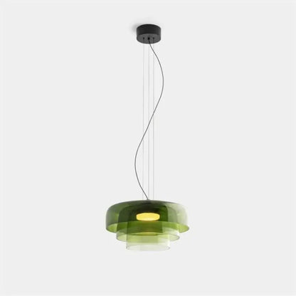 Aurora Layered Glass Pendant Light
