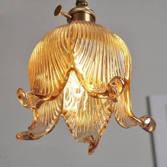 Bloom Glow Glass Pendant Lamp
