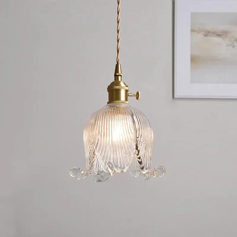 Bloom Glow Glass Pendant Lamp