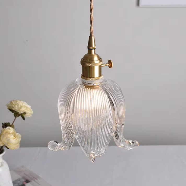 Bloom Glow Glass Pendant Lamp