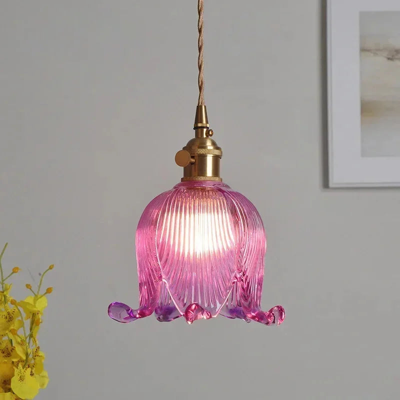 Bloom Glow Glass Pendant Lamp