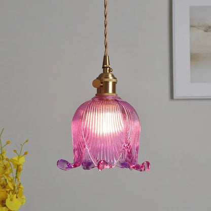 Bloom Glow Glass Pendant Lamp