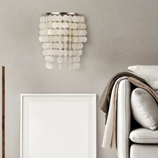Capiz Sea Shell Wall Lamp
