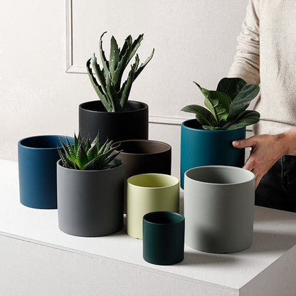 Color Clay 3 Mini Ceramic Succulent Planter
