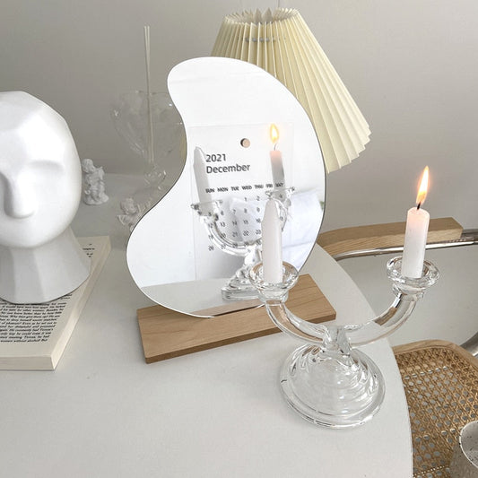 Double Pillar Arch Candlestick Holder