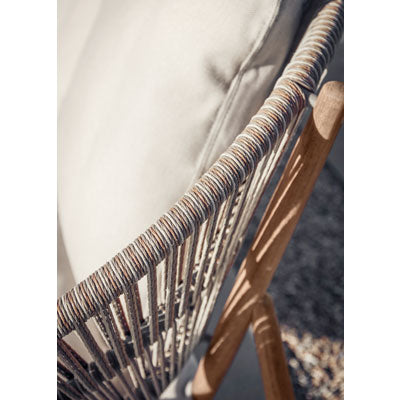 Chaise longue Gloster Bora (coussin inclus)