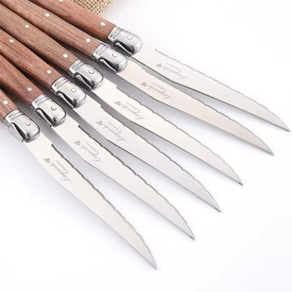 Heritage  Laguiole Wood & Stainless Steel Cutlery Set