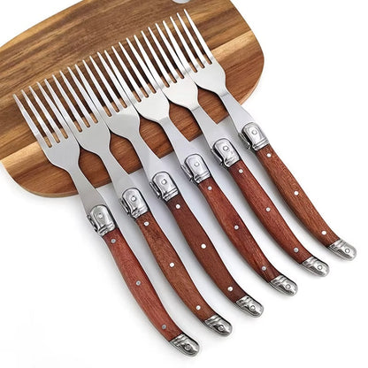 Heritage  Laguiole Wood & Stainless Steel Cutlery Set