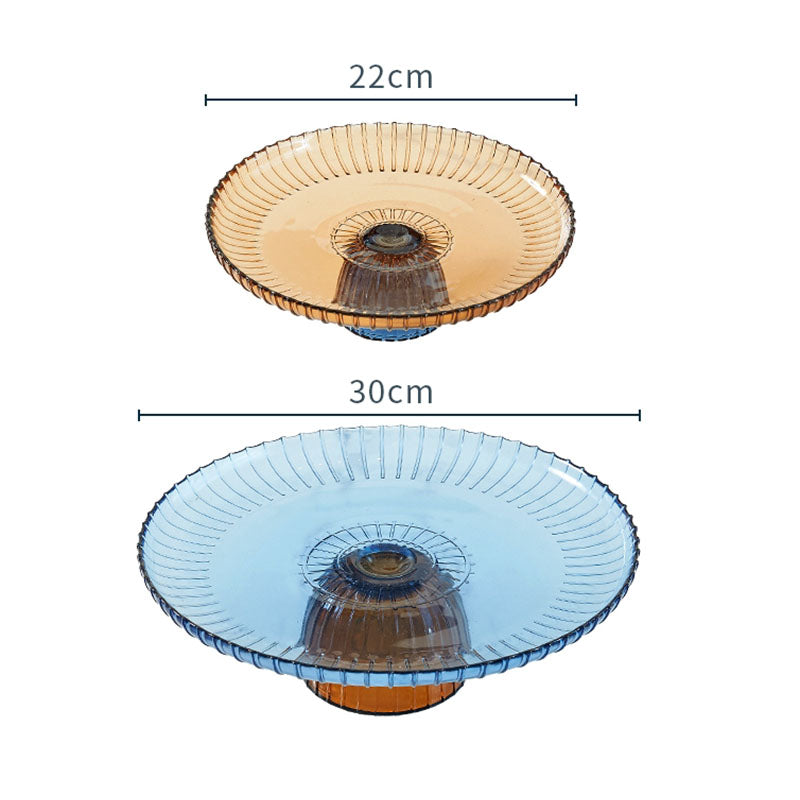 High Complements Glass Stand Tray