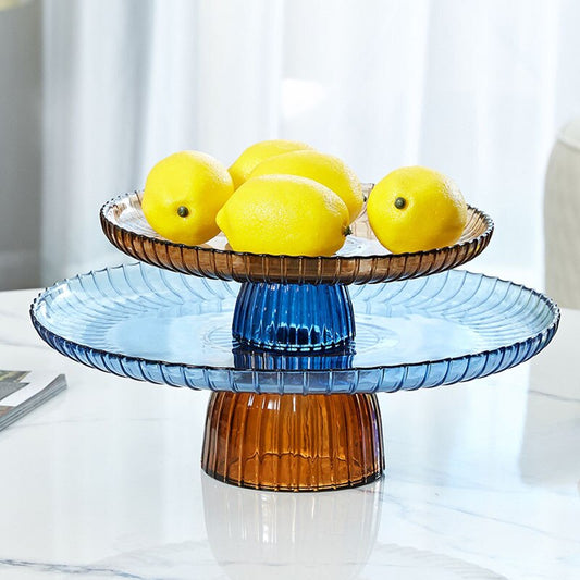 High Complements Glass Stand Tray