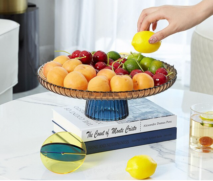 High Complements Glass Stand Tray