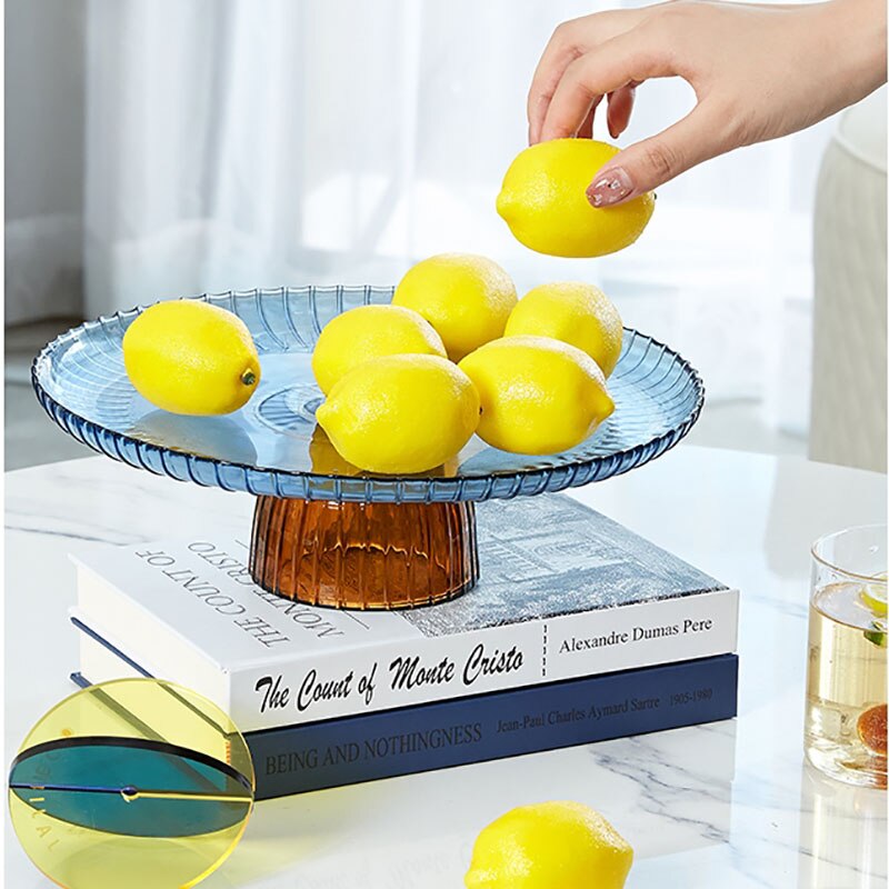 High Complements Glass Stand Tray